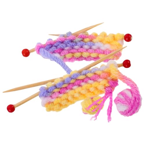 Toddmomy 2 Sets Mini Puppenhauszubehör Aus Simulierter Wolle Puppenhausminiaturen DIY Handgefertigte Strickpuppen Wollstrickspielzeug Gestricktes Wollpuppenspielzeug Mini Zeug Für Toddmomy 2 Sets Mini Puppenhauszubehör Aus Simulierter Wolle Puppenhausminiaturen DIY Handgefertigte Strickpuppen Wollstrickspielzeug Gestricktes Wollpuppenspielzeug Mini Zeug Für von Toddmomy