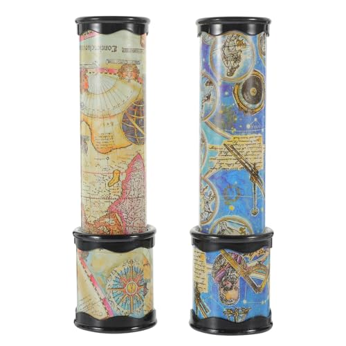 Toddmomy 2 StüCk Kaleidoskop Kinder: Kaleidoskop Spielzeug PäDagogisches FüR Kinder Kleinkinder Mitgebsel Party Gunst (ZufäLlige Farbe) von Toddmomy