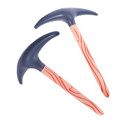 Toddmomy 2 Stück Aufblasbare Pickaxe Spielzeuge PVC DIY Luftballon Spitzhacke für Halloween Party Kreative Dekoration Sicher für Sorgt für Stundenlangen Spaß und Unterhaltung von Toddmomy