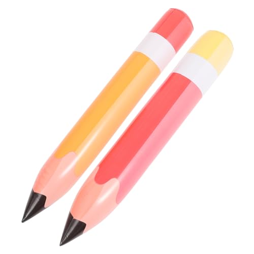 Toddmomy 2 Stück Aufblasbare Riesen Bleistift Luftballons Bunte PVC Deko für Schulanfang Klassenraum Geburtstag Partydekoration Giveaways für Garten Toddmomy 2 Stück Aufblasbare Riesen Bleistift Luftballons Bunte PVC Deko für Schulanfang Klassenraum Geburtstag Partydekoration Giveaways für Garten von Toddmomy