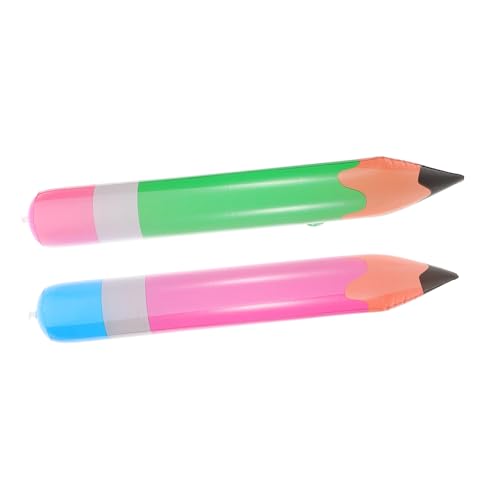 Toddmomy 2 Stück Aufblasbarer Bleistift Riesige Buntstifte Zur Dekoration Bauernhof Ballons Große Buntstifte Aufblasbare Buntstifte Zurück Zu Den Schulballons Kuh Ballons Riesenstifte Pvc von Toddmomy