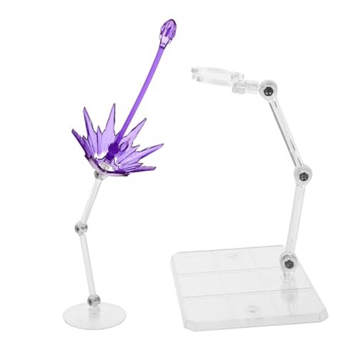 Toddmomy 2 Stück Laserenergie-Ornamente Actionfigurenständer Transparenter Puppenständer Actionfigur Steht Actionfiguren-Basis Aktionsfigurhalter Actionfiguren Stehen Violett Plastik Toddmomy 2 Stück Laserenergie-Ornamente Actionfigurenständer Transparenter Puppenständer Actionfigur Steht Actionfiguren-Basis Aktionsfigurhalter Actionfiguren Stehen Violett Plastik von Toddmomy
