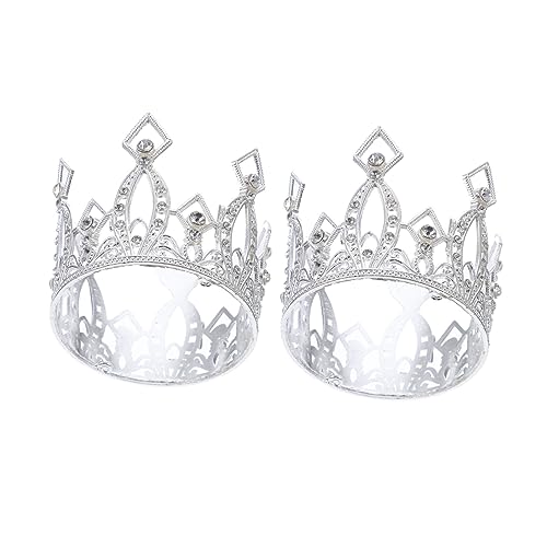 Toddmomy 2 Stück Mini Krone Tortenaufsatz Elegante Dessert Dekoration für Kindergeburtstage Hochzeiten und Besondere Anlässe Vielseitig Einsetzbar als Tiara für Mädchen Toddmomy 2 Stück Mini Krone Tortenaufsatz Elegante Dessert Dekoration für Kindergeburtstage Hochzeiten und Besondere Anlässe Vielseitig Einsetzbar als Tiara für Mädchen von Toddmomy