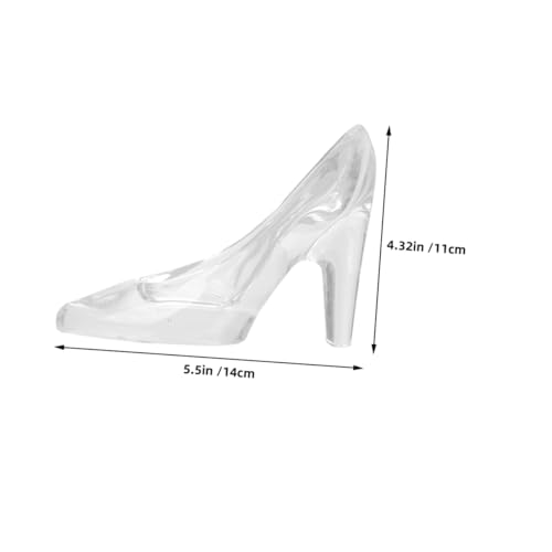 Toddmomy 2 Stück Teiliges High Heel Schuh Ornament aus Klarem Acryl Elegante Dekoration für Hochzeit Geburtstag und Party Stilvolle Deko für Damen Funkelnder Blickfang für Besondere Toddmomy 2 Stück Teiliges High Heel Schuh Ornament aus Klarem Acryl Elegante Dekoration für Hochzeit Geburtstag und Party Stilvolle Deko für Damen Funkelnder Blickfang für Besondere von Toddmomy