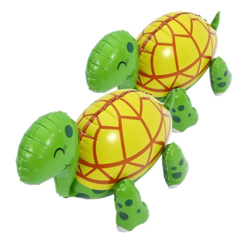Toddmomy 2 Stück Teiliges Schildkröten Folienballon Stehende Tier Luftballons für Kinderparty Dekoration Lebendige Foto Requisiten Vielseitig Platzierbar für Tisch und Bodendeko Toddmomy 2 Stück Teiliges Schildkröten Folienballon Stehende Tier Luftballons für Kinderparty Dekoration Lebendige Foto Requisiten Vielseitig Platzierbar für Tisch und Bodendeko von Toddmomy