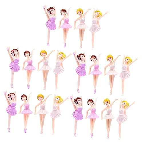 Toddmomy 20 Stck. Ballerina Tortendeko Figuren Weiß und Dekoration für Geburtstagskuchen Muffins und Desserts für Mädchen Partys und Feierlichkeiten Toddmomy 20 Stck. Ballerina Tortendeko Figuren Weiß und Dekoration für Geburtstagskuchen Muffins und Desserts für Mädchen Partys und Feierlichkeiten von Toddmomy