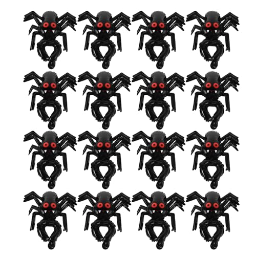 Toddmomy 20 Stück Halloween-Folienballons: Halloween-Spinnen-Handgelenk-Ballon-Armbänder Für Partydekorationen von Toddmomy