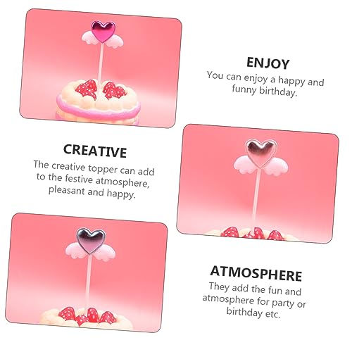 Toddmomy 20 Stück Teiliges Cake Topper Zufällige Farben Engelsflügel Cupcake Picks Kuchenornament für Geburtstag Taufe Partydekoration Zufällige Farbe Toddmomy 20 Stück Teiliges Cake Topper Zufällige Farben Engelsflügel Cupcake Picks Kuchenornament für Geburtstag Taufe Partydekoration Zufällige Farbe von Toddmomy