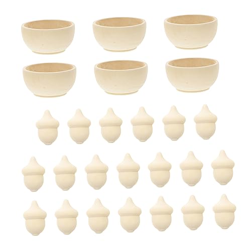 Toddmomy 20 Stück Teiliges Holz und Sortierset aus Unbehandeltem Holz mit Schalen Kreatives Fantasie und Kreativität Toddmomy 20 Stück Teiliges Holz und Sortierset aus Unbehandeltem Holz mit Schalen Kreatives Fantasie und Kreativität von Toddmomy