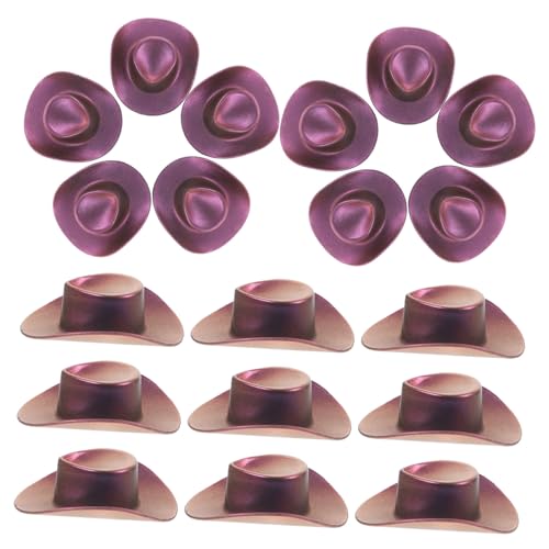 Toddmomy 20 Stück Teiliges Mini Cowgirl Hüte aus Winzige Austauschbare Puppenhüte Gold Rot Farbverlauf Vielseitige Mini Party und Puppenhaus Dekoration Toddmomy 20 Stück Teiliges Mini Cowgirl Hüte aus Winzige Austauschbare Puppenhüte Gold Rot Farbverlauf Vielseitige Mini Party und Puppenhaus Dekoration von Toddmomy