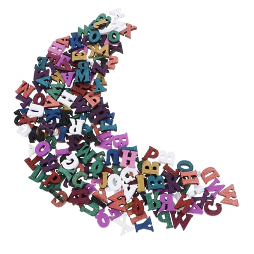 Toddmomy 200 Stück Bunte Holzbuchstaben Dekorative Buchstaben für DIY Kunsthandwerk Naturholz Alphabet für Kreative Bastelprojekte und Wohnraumgestaltung Toddmomy 200 Stück Bunte Holzbuchstaben Dekorative Buchstaben für DIY Kunsthandwerk Naturholz Alphabet für Kreative Bastelprojekte und Wohnraumgestaltung von Toddmomy