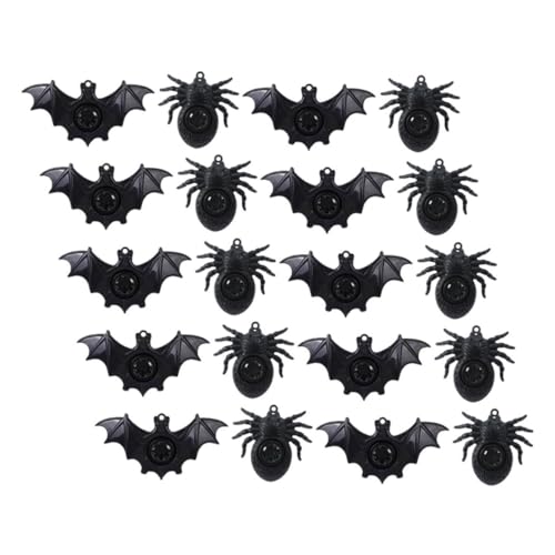 Toddmomy 20Stücke Halloween Spinnenpfeifen und Fledermaus Pfeifenspielzeug Machendes Partyzubehör für Halloween Feiern und Kleine Toddmomy 20Stücke Halloween Spinnenpfeifen und Fledermaus Pfeifenspielzeug Machendes Partyzubehör für Halloween Feiern und Kleine von Toddmomy