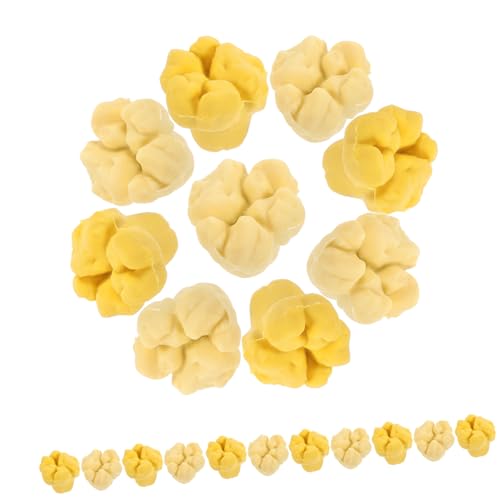 Toddmomy 20Stücke Popcorn Förmige Radiergummis Kreative Schreibwaren für für Schulklassen und Partys Langlebige und Funktionale für Bleistiftmarkierungen von Toddmomy