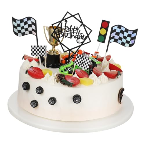 Toddmomy 23 Stk. Rennkuchendekoration Lkw-kuchendekoration Rennkuchen Dekorieren Lkw-geburtstagsparty-dekorationen Auto Kuchendeckel Rennwagen-geburtstagsdekorationen Kuchen -topper Papier Toddmomy 23 Stk. Rennkuchendekoration Lkw-kuchendekoration Rennkuchen Dekorieren Lkw-geburtstagsparty-dekorationen Auto Kuchendeckel Rennwagen-geburtstagsdekorationen Kuchen -topper Papier von Toddmomy
