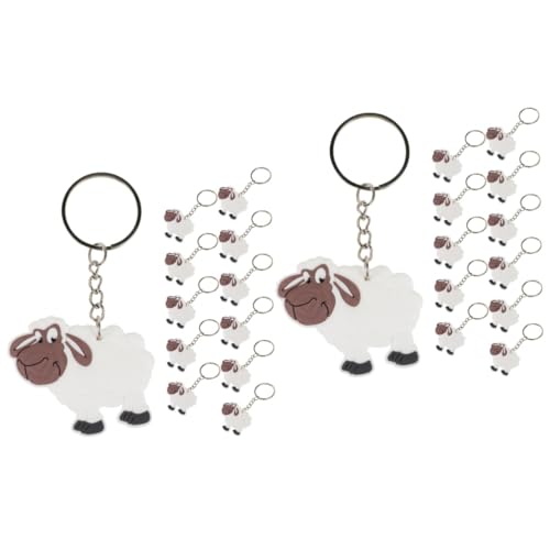 Toddmomy 24 Stck. Teiliges Schaf Schlüsselanhänger Süße Tierchen Anhänger für Kinderpartys Diy Taschenanhänger Mitgebsel für Geburtstagsfeiern und Themenpartys Toddmomy 24 Stck. Teiliges Schaf Schlüsselanhänger Süße Tierchen Anhänger für Kinderpartys Diy Taschenanhänger Mitgebsel für Geburtstagsfeiern und Themenpartys von Toddmomy