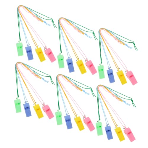Toddmomy 24 Stück Neon Trillerpfeifen mit Halskette für Laut und Farbenfroh für Fußballpartys Sportunterricht und Outdoor Aktivitäten aus Sicherem Kunststoff Gefertigt Toddmomy 24 Stück Neon Trillerpfeifen mit Halskette für Laut und Farbenfroh für Fußballpartys Sportunterricht und Outdoor Aktivitäten aus Sicherem Kunststoff Gefertigt von Toddmomy