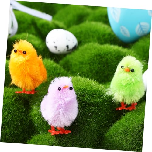 Toddmomy 24 Stück Teiliges Mini Plüschküken Bunte Kleine aus Weichem Plüsch Farbenfrohe Osterdekoration Vielseitig Verwendbar für Party Fotografie und Toddmomy 24 Stück Teiliges Mini Plüschküken Bunte Kleine aus Weichem Plüsch Farbenfrohe Osterdekoration Vielseitig Verwendbar für Party Fotografie und von Toddmomy