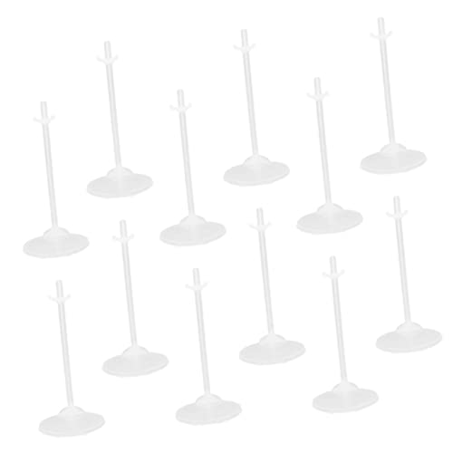 Toddmomy 24Stücke Teiliges Puppenständer Transparent für Figurenanzeige Stabil und rutschfest für Puppensammlungen und Schaufensterdekoration zu Besonderen von Toddmomy