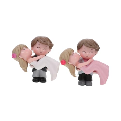 Toddmomy 2Paare Figuren Kuchenschmuck Liebevolle Couple Statuen für Geburtstagskuchen Feierdekoration Hochwertiges Material Kreatives Fotorequisit für Unvergessliche Toddmomy 2Paare Figuren Kuchenschmuck Liebevolle Couple Statuen für Geburtstagskuchen Feierdekoration Hochwertiges Material Kreatives Fotorequisit für Unvergessliche von Toddmomy
