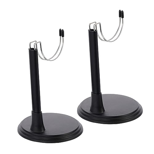 Toddmomy 2Sätze Puppenständer für Verstellbare Puppenhalterung mit Breiter Basis für Sicheres Stehen für Puppen Showcases und Puppenspiele Perfektes Puppenzubehör für Zuhause von Toddmomy