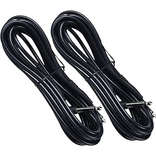 Toddmomy 2Stücke Gitarren Kabel Audiokabel für Elektrische Gitarre Bass und Keyboard Langlebig Hohe Leitfähigkeit Ausgezeichnete Signalqualität und Leicht von Toddmomy