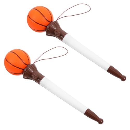 Toddmomy 2Stücke Kreative Basketball Kugelschreiber Entzückende Tintenstifte für Schreiben Basteln und Leicht und Tragbar Toddmomy 2Stücke Kreative Basketball Kugelschreiber Entzückende Tintenstifte für Schreiben Basteln und Leicht und Tragbar von Toddmomy