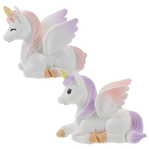 Toddmomy 2Stücke Mini Einhorn Figuren aus Dekoration für Kuchen Einhorn für Sukkulenten und Miniaturgärten für Kreative Bastelprojekte und Lebendige Toddmomy 2Stücke Mini Einhorn Figuren aus Dekoration für Kuchen Einhorn für Sukkulenten und Miniaturgärten für Kreative Bastelprojekte und Lebendige von Toddmomy