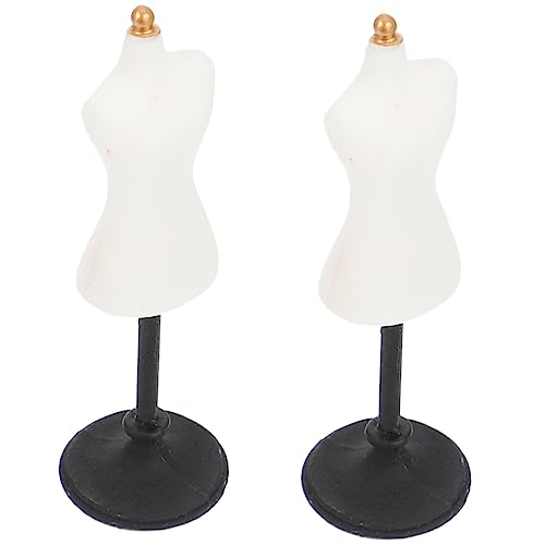 Toddmomy 2Stücke Mini Mannequin Puppenständer Teilig Für Puppenkleidung Stabiler Display Halter Für Puppenmode Für Puppenhaus Und Kreative Präsentationen von Toddmomy