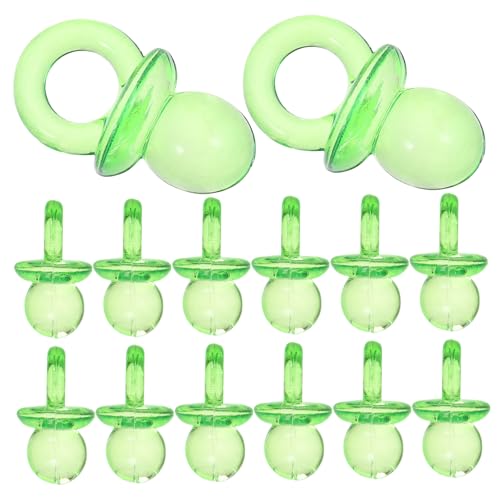 Toddmomy 2Taschen Mini Schnullerdekoration Transparente Grüne Mini Für Babyparty Dekoration Süße Gastgeschenke Und Spielpreise von Toddmomy