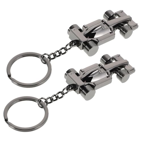 Toddmomy 2pcs Auto Geformter Schlüsselbundschlüsselkettenformel 1 Merch Für Autoenthusiasten Und Sammler 3d -rennauto Schlüsselbund Für Mann Und Jungen von Toddmomy