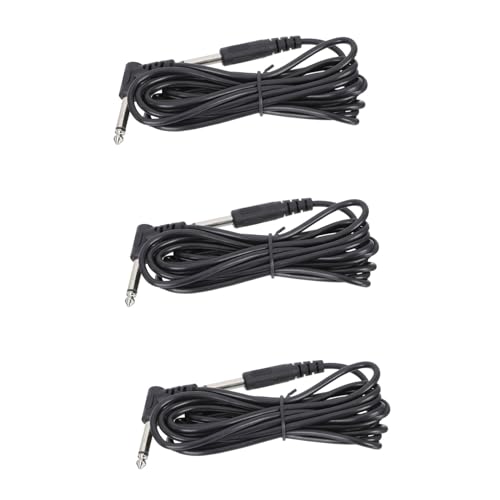Toddmomy 3 STÜCKE Audio Kabel Robuste und Langlebige Gitarrenkabel für Lautsprecher Instrumente für Professionelle Anwendungen und Einfach zu Bedienen von Toddmomy