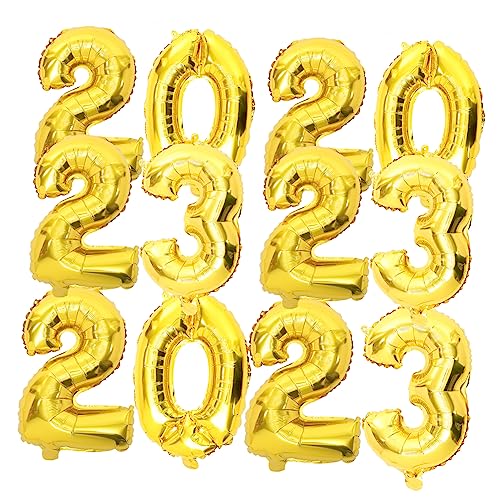 Toddmomy 3 Sätze Große Metallic Luftballons Zahlen Folienballons für Silvesterparty Leicht Dekorativ Geeignet für Wand Tür Fenster Festsaal Heimdeko Party und Event Toddmomy 3 Sätze Große Metallic Luftballons Zahlen Folienballons für Silvesterparty Leicht Dekorativ Geeignet für Wand Tür Fenster Festsaal Heimdeko Party und Event von Toddmomy