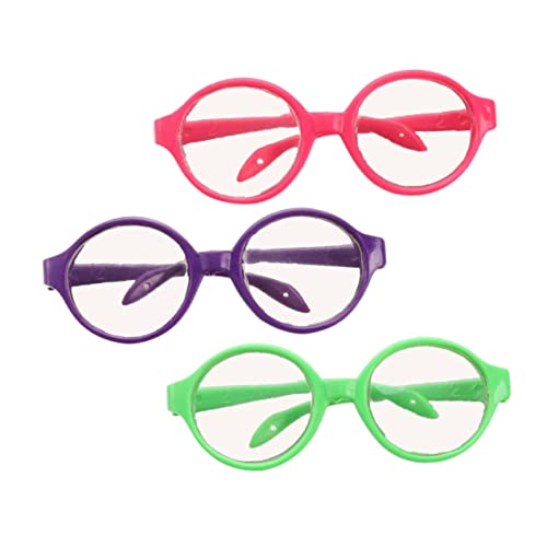 Toddmomy 3 Stück Mini-Brillenspielzeug Puppe Sonnenbrille Prinzessin Puppe putzbrille Anziehbrille für Puppen tun so, als ob sie eine Brille hätten Plastik Zufällige Farbe Toddmomy 3 Stück Mini-Brillenspielzeug Puppe Sonnenbrille Prinzessin Puppe putzbrille Anziehbrille für Puppen tun so, als ob sie eine Brille hätten Plastik Zufällige Farbe von Toddmomy