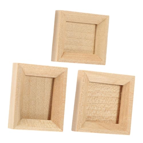 Toddmomy 3 Stück Mini Holz Bilderrahmen Teilig DIY Puppenhaus Miniatur Fotorahmen mit Ständer Vertikale und Horizontale Große Modelle für Kreative Miniaturdekoration und Bastelprojekte Toddmomy 3 Stück Mini Holz Bilderrahmen Teilig DIY Puppenhaus Miniatur Fotorahmen mit Ständer Vertikale und Horizontale Große Modelle für Kreative Miniaturdekoration und Bastelprojekte von Toddmomy