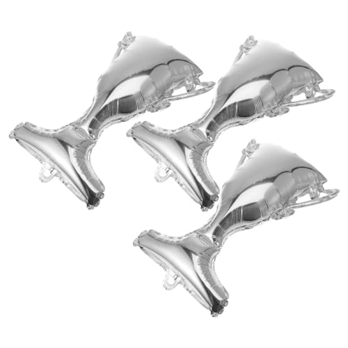 Toddmomy 3 Stück Teiliges Aluminiumfolie Trophy Ballon Silberne Abschlussfeier Deko Langlebige Partyballons für Geburtstag Fußballspiele und Festliche Anlässe Toddmomy 3 Stück Teiliges Aluminiumfolie Trophy Ballon Silberne Abschlussfeier Deko Langlebige Partyballons für Geburtstag Fußballspiele und Festliche Anlässe von Toddmomy