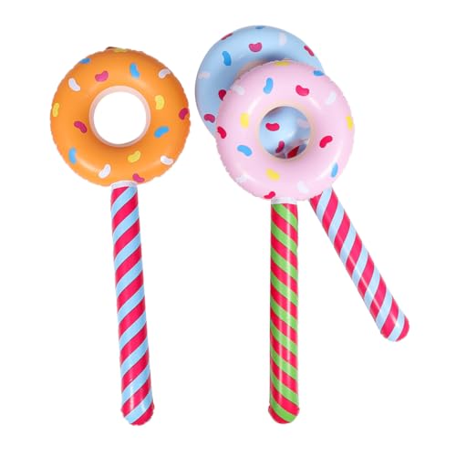 Toddmomy 3 Stück Teiliges Aufblasbare Donut Lollipops Bunte Süßigkeiten Geburtstagsdekorationen für Kindergeburtstage Leicht und Transportabel Deko für Drinnen und Draußen Toddmomy 3 Stück Teiliges Aufblasbare Donut Lollipops Bunte Süßigkeiten Geburtstagsdekorationen für Kindergeburtstage Leicht und Transportabel Deko für Drinnen und Draußen von Toddmomy