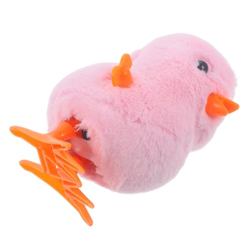 Toddmomy 3 Stück Teiliges Aufziehspielzeug Plüsch Hüpfende Küken Kinderparty Mitgebsel Cartoon Tierform Robust Langlebig Fördert Motorik und Hand Auge Koordination Geeignet für Ostern von Toddmomy