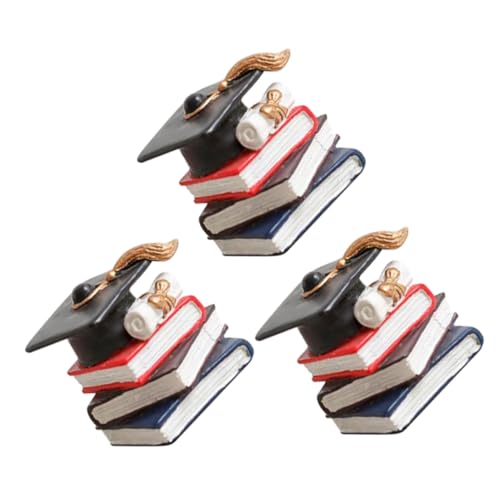 Toddmomy 3 Stück Teiliges Graduation Cake Dekorationsset Doktorhut Buch Geruchlos Sicher Vielseitig für Kuchen Abschlussfeier Partydeko Stabil und Praktisch für Tisch und Regal Toddmomy 3 Stück Teiliges Graduation Cake Dekorationsset Doktorhut Buch Geruchlos Sicher Vielseitig für Kuchen Abschlussfeier Partydeko Stabil und Praktisch für Tisch und Regal von Toddmomy