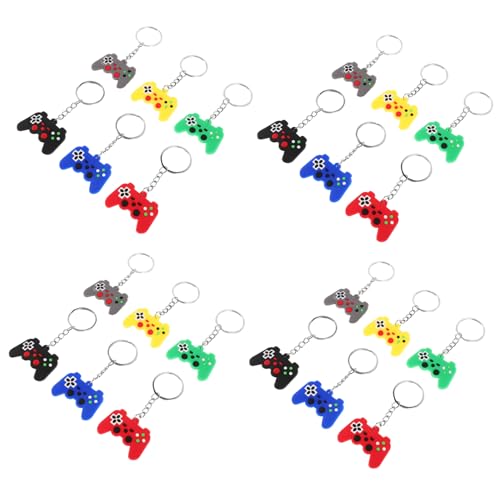 Toddmomy 30 Stück Controller-Schlüsselanhänger Controller Schlüsselanhänger Videospiel Schlüsselanhänger Gamer Gaming-Partygeschenke Videospiel-Schlüsselanhänger Rostfreier Stahl von Toddmomy