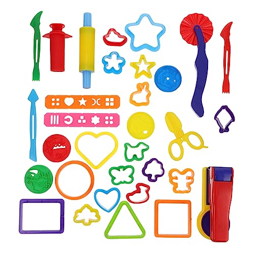 Toddmomy 32stücke Teiliges Knete Mit Kunststoffformen Triangular Und Circular Modellierwerkzeuge Für Kreative Kinderaktivitäten Fördert Fantasie Und Motorik Einfach Zu Reinigen Lagern Toddmomy 32stücke Teiliges Knete Mit Kunststoffformen Triangular Und Circular Modellierwerkzeuge Für Kreative Kinderaktivitäten Fördert Fantasie Und Motorik Einfach Zu Reinigen Lagern von Toddmomy