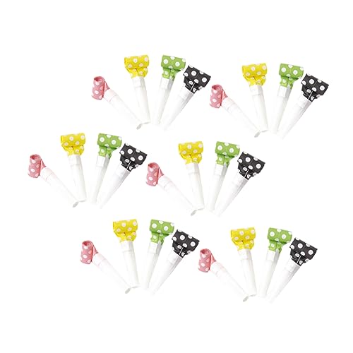 Toddmomy 36 Stück Party Noisemaker Cheerleader pfeifen Blowouts Pfeifen Jubelnde Requisiten Geburtstagspfeife Partygeschenke pfeifen bunte Pfeife Papier Toddmomy 36 Stück Party Noisemaker Cheerleader pfeifen Blowouts Pfeifen Jubelnde Requisiten Geburtstagspfeife Partygeschenke pfeifen bunte Pfeife Papier von Toddmomy