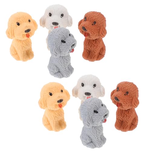 Toddmomy 36 Stück Teiliges Kleine Bunte Hund radiergummis Tragbare Filigrane Radiergummis für Schule Büro und Partygeschenke Praktische Schreibwaren accessoires von Toddmomy