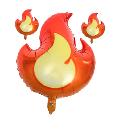 Toddmomy 3Stücke Feuerwehrmann Folienballons Flammenförmige Partydeko für Jungen Geburtstagsfeier Dekoration Kreative Luftballons für Foto Requisiten und Raumgestaltung Toddmomy 3Stücke Feuerwehrmann Folienballons Flammenförmige Partydeko für Jungen Geburtstagsfeier Dekoration Kreative Luftballons für Foto Requisiten und Raumgestaltung von Toddmomy