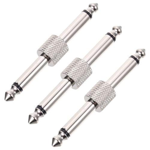 Toddmomy 3Stücke Gitarrenpedal Patch Adapter Effektpedal Audio Koppler für Optimale Signalübertragung Passend für Gitarreneffekte Platzsparend und Langlebig von Toddmomy