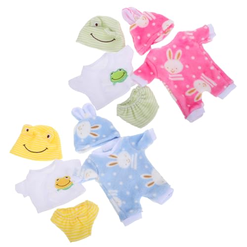 Toddmomy 4 Sets Puppe Puppenkleidung Babypuppenzubehör Reborn Babypuppen Kleidung Realistische Reborn Babypuppen Bjd Puppen Realistische Babypuppen Mädchen Rosa Hundepyjama Polyester Toddmomy 4 Sets Puppe Puppenkleidung Babypuppenzubehör Reborn Babypuppen Kleidung Realistische Reborn Babypuppen Bjd Puppen Realistische Babypuppen Mädchen Rosa Hundepyjama Polyester von Toddmomy