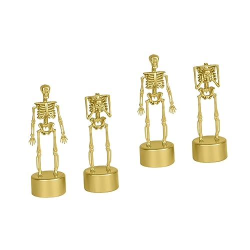 Toddmomy 4 Stck Halloween Deko Skelett Figuren aus Realistische Tischdekoration für Party Büro und Zuhause Detailreiche Halloween Dekoration für Gruselige Atmosphäre Toddmomy 4 Stck Halloween Deko Skelett Figuren aus Realistische Tischdekoration für Party Büro und Zuhause Detailreiche Halloween Dekoration für Gruselige Atmosphäre von Toddmomy