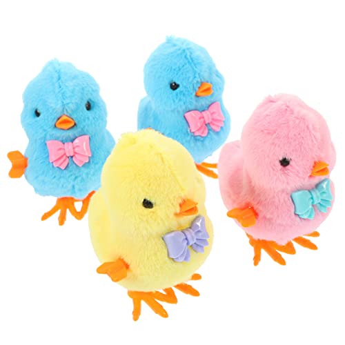 Toddmomy 4 Stück Aufziehspielzeug Plüschküken Lustige Hüpftiere mit für Batteriefrei Cartoon Design Mitgebsel für Kindergeburtstage für Kleinkinder Zufällige Farbe Zufällige Farbe Toddmomy 4 Stück Aufziehspielzeug Plüschküken Lustige Hüpftiere mit für Batteriefrei Cartoon Design Mitgebsel für Kindergeburtstage für Kleinkinder Zufällige Farbe Zufällige Farbe von Toddmomy