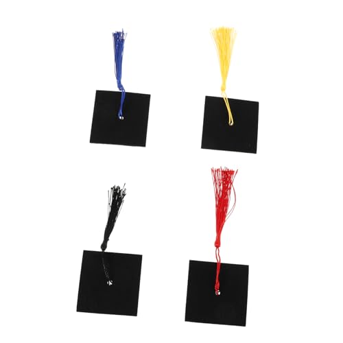 Toddmomy 4 Stück Dr. Puppenmütze Miniatursachen Puppe Nach Maß Puppen-Make-up-zubehör Zubehör Für Puppenkostüme Puppenhüte Black Gefühlt von Toddmomy