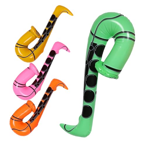 Toddmomy 4 Stück Teiliges Aufblasbare Saxophone für Realistische Musikrequisiten aus Leicht Aufzublasen und Tragbar Buntes Partyzubehör für Kinderfeste und Spielerisches Musikerlebnis Toddmomy 4 Stück Teiliges Aufblasbare Saxophone für Realistische Musikrequisiten aus Leicht Aufzublasen und Tragbar Buntes Partyzubehör für Kinderfeste und Spielerisches Musikerlebnis von Toddmomy