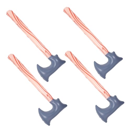 Toddmomy 4 Stück Teiliges Aufblasbares Wildmann Axt aus Robustem PVC Leicht und Kompakt für Indoor und Outdoor Feiern als Festival Deko Party und Cosplay Requisite Toddmomy 4 Stück Teiliges Aufblasbares Wildmann Axt aus Robustem PVC Leicht und Kompakt für Indoor und Outdoor Feiern als Festival Deko Party und Cosplay Requisite von Toddmomy